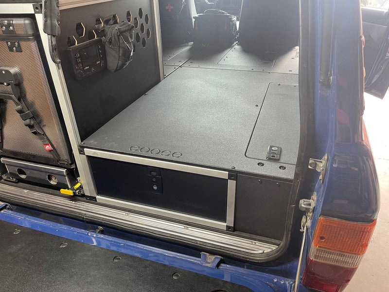 Load image into Gallery viewer, Toyota Land Cruiser 1980-1990 60 Series - Single Drawer Module with Fitted Top Plate - 22-3/16&quot;W x 9-1/2&quot;H x 40&quot;D
