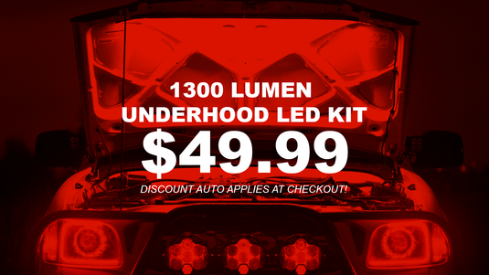 TEQ OFFROAD UNDER HOOD LED KIT ONLY  $49.99!