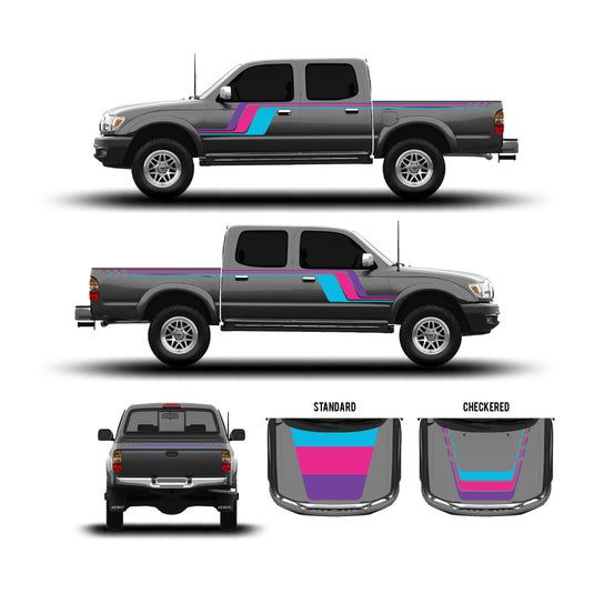 2001-04 Tacoma Checkered Stripe Kit