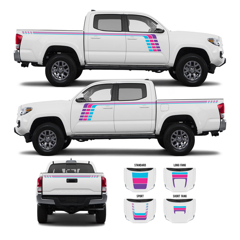 Load image into Gallery viewer, 2016-23 Tacoma Checkered Stripe Kit
