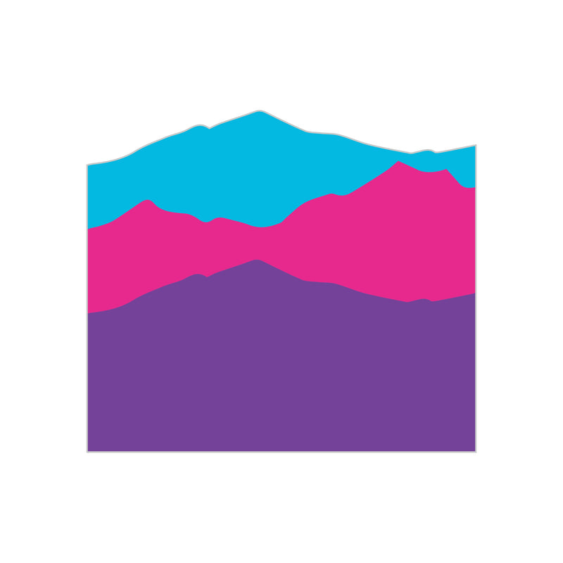 Load image into Gallery viewer, Sunset Mountain Decal
