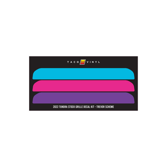 2022+ Tundra Offroad Grille Decal