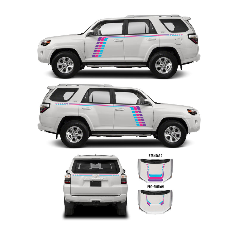 Load image into Gallery viewer, 2010+ 4Runner Checkered Stripe Kit

