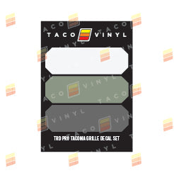 Load image into Gallery viewer, Tacoma Pro Grille Decals
