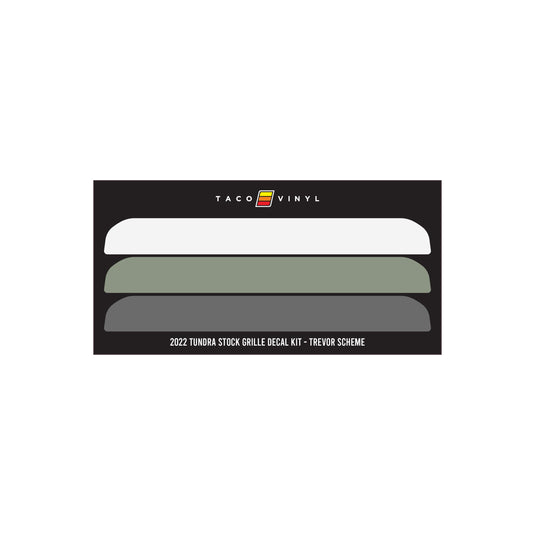 2022+ Tundra Offroad Grille Decal