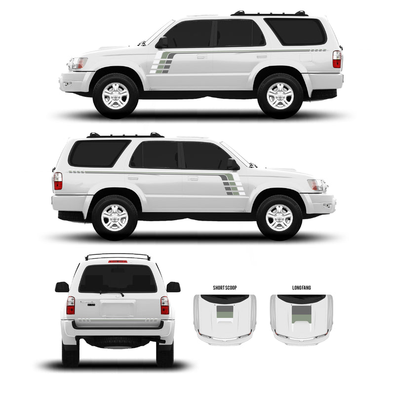 Load image into Gallery viewer, 1996-02 4Runner Checkered Stripe Kit

