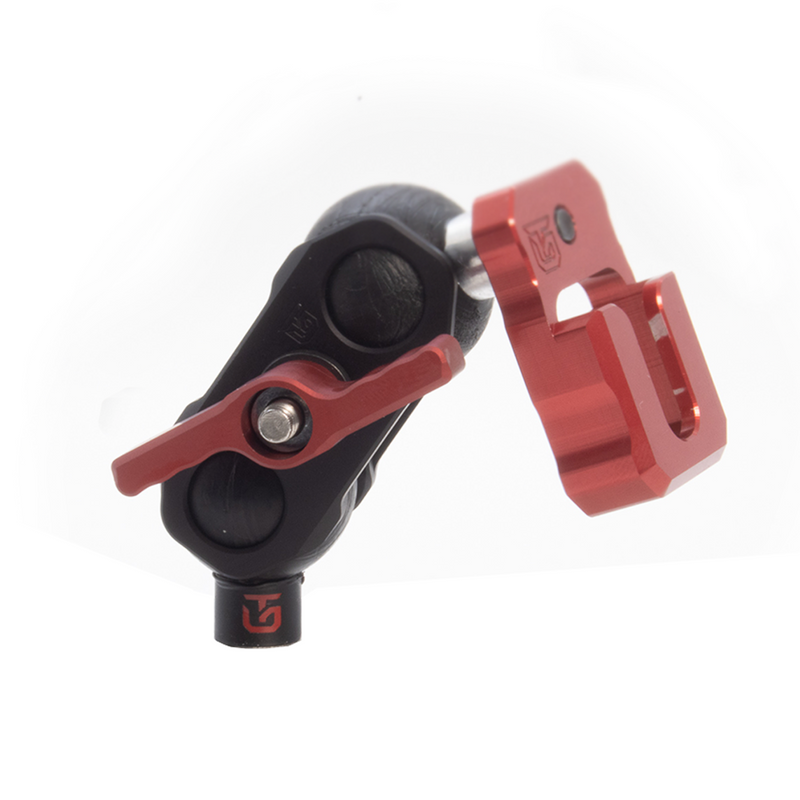 Load image into Gallery viewer, Mach 125 Arm - Short Machined Aluminum 1&quot; Ball Mount Arm
