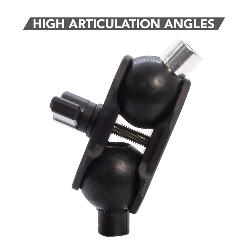 Load image into Gallery viewer, Mach 125 Arm - Short Machined Aluminum 1&quot; Ball Mount Arm
