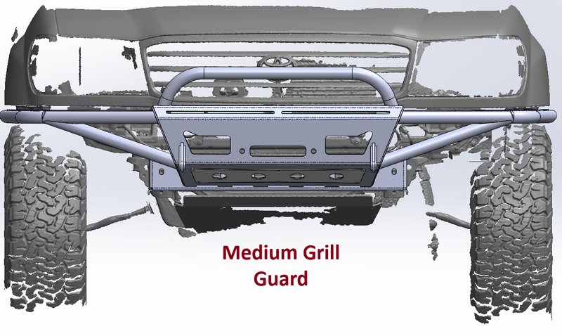 Load image into Gallery viewer, Land Cruiser 100 Series Front Bumper High Clearance STRYKER 100 - WELDED (1998 - 2007)
