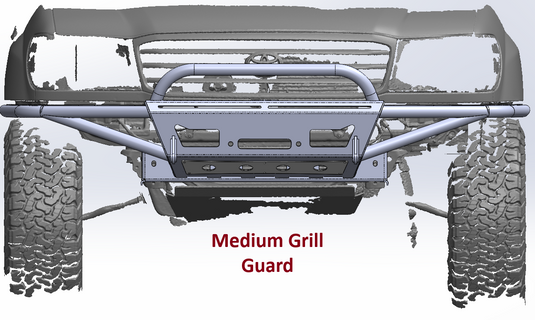 Landcruiser 100 Series Front Bumper High Clearance STRYKER 100 - DIY Kit (1998 - 2007)