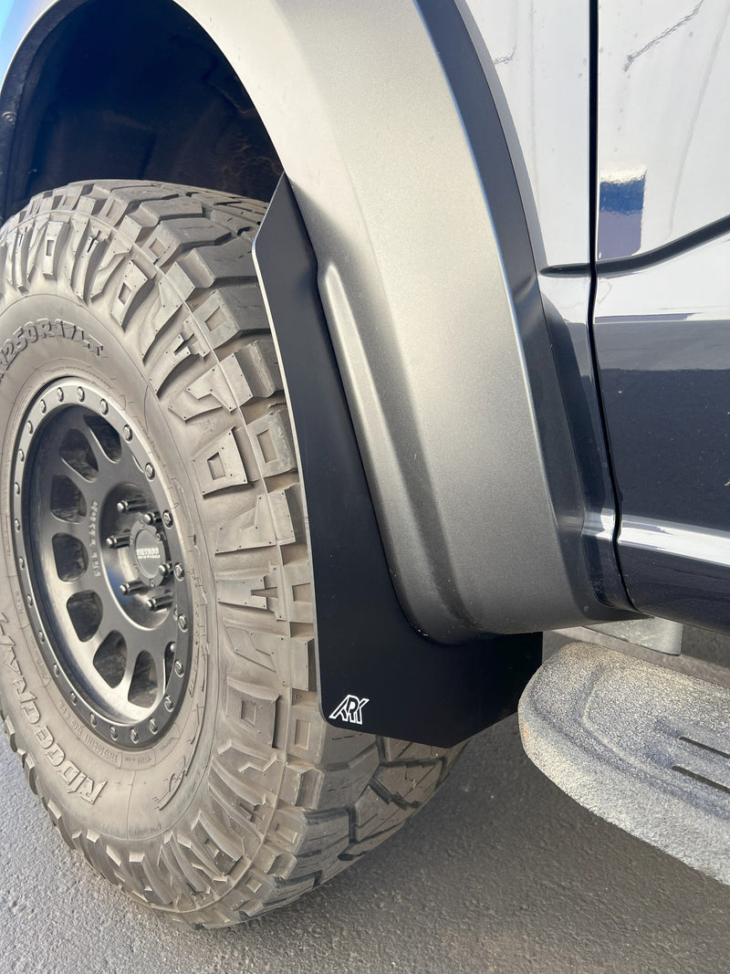 Load image into Gallery viewer, 2021+ Ford Raptor Mid Mud Flaps
