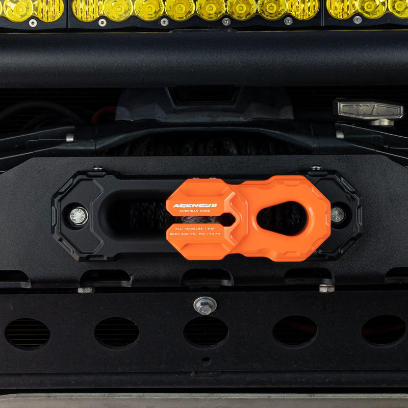 Load image into Gallery viewer, Billet Winch Shackle - Orange
