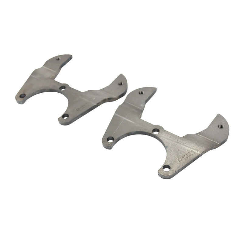 Load image into Gallery viewer, 14 Bolt Disc Brake Bracket Pair (C&amp;C Hubs on an SRW Axle)
