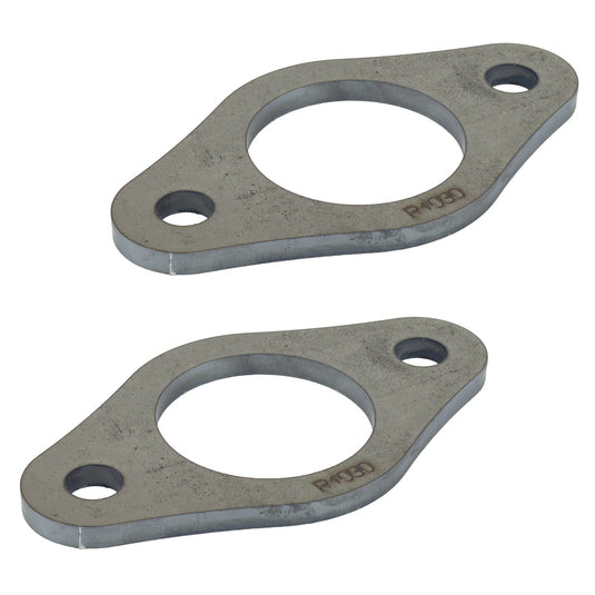 2" Oval Mounting Plate, Pairs
