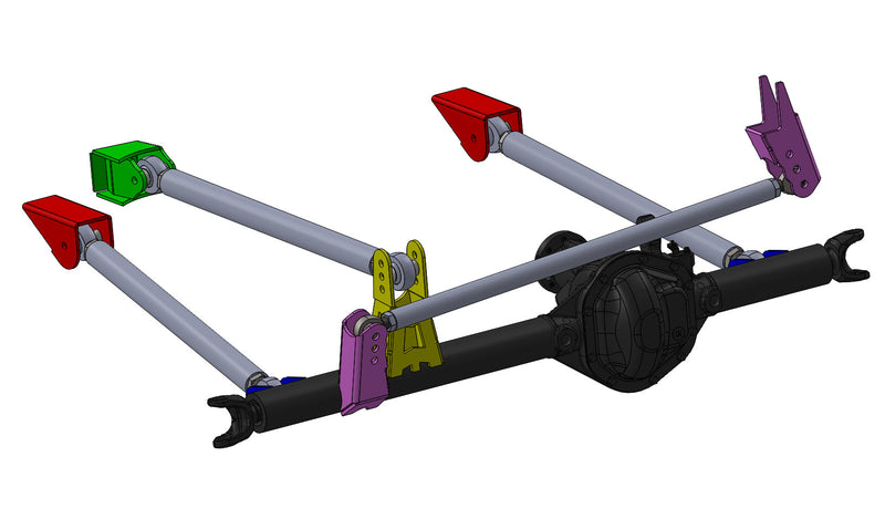 Load image into Gallery viewer, 3 Link Kit with 1.25&quot; Heims
