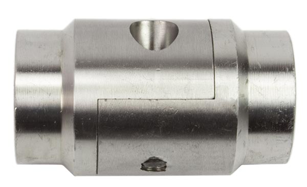 Load image into Gallery viewer, Tube Coupler, Flat Mount for 1.5 x .120 Wall Tube

