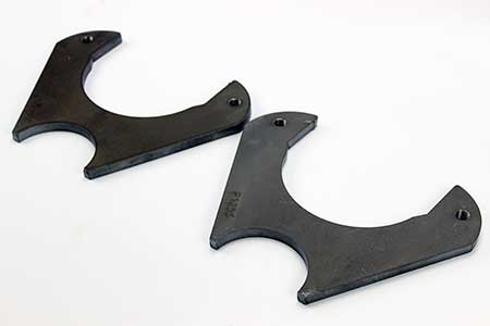Load image into Gallery viewer, Weld On Disc Brake Bracket Pair 3.0&quot; Axle
