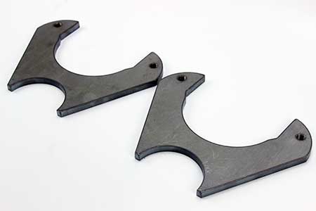 Load image into Gallery viewer, Weld On Disc Brake Bracket Pair 3.0&quot; Axle
