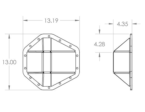 Load image into Gallery viewer, 14 Bolt Differential Cover

