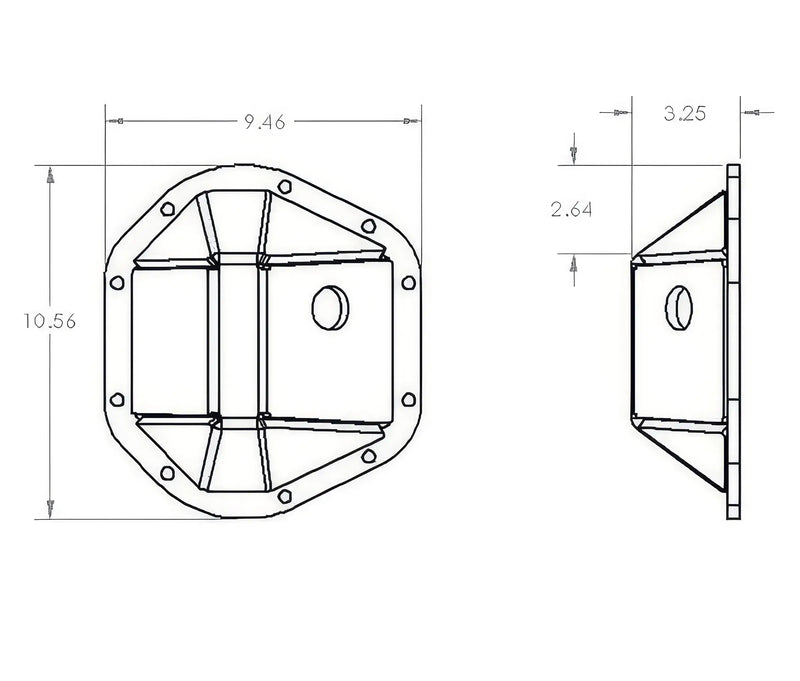 Load image into Gallery viewer, Dana 44 Differential Cover

