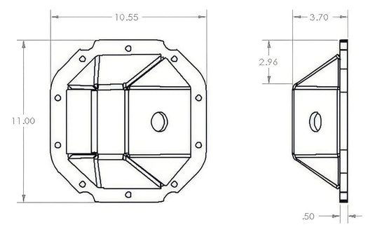 Ford 8.8" Differential Cover
