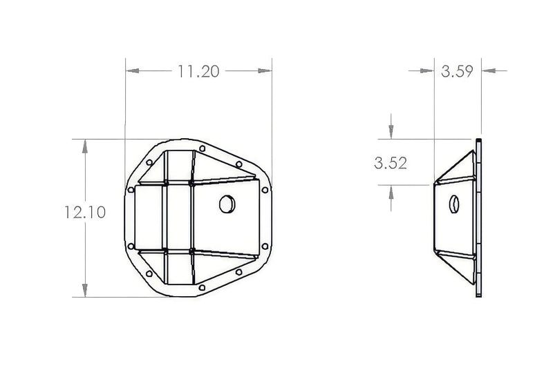 Load image into Gallery viewer, Dana 60 / Dana 70 Differential Cover
