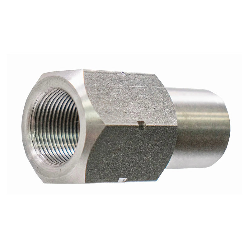 Load image into Gallery viewer, 7/8&quot; x 18TPI Left Hand Tube Adapter 1&quot; ID HEX
