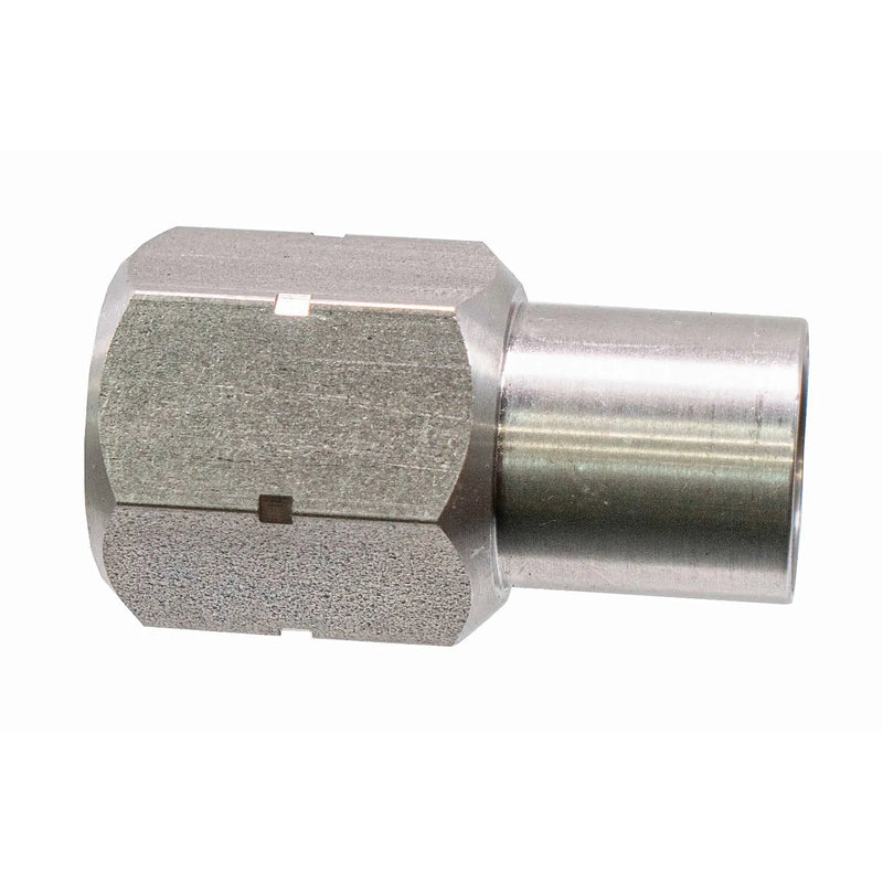 Load image into Gallery viewer, 7/8&quot; x 18TPI Left Hand Tube Adapter 1&quot; ID HEX
