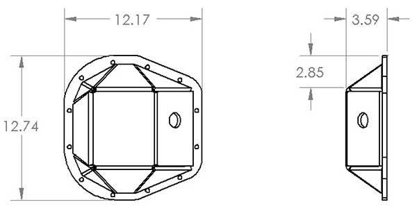 Load image into Gallery viewer, Sterling Differential Cover
