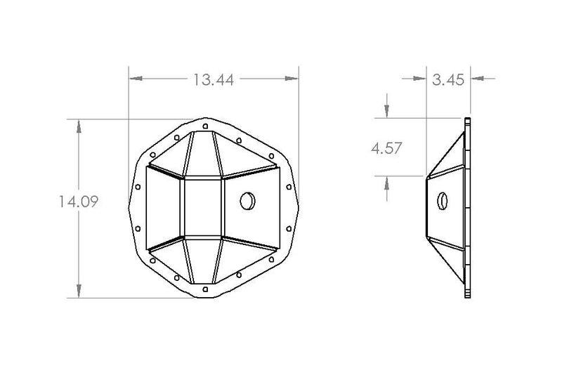 Load image into Gallery viewer, GM / Dodge AAM 11.50 Differential Cover
