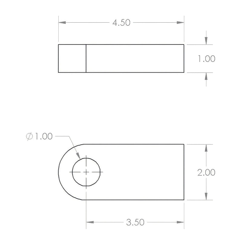 Load image into Gallery viewer, Weld-On Bumper Clevis Mount
