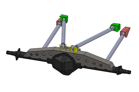 Load image into Gallery viewer, 14 Bolt 4 Link Kit
