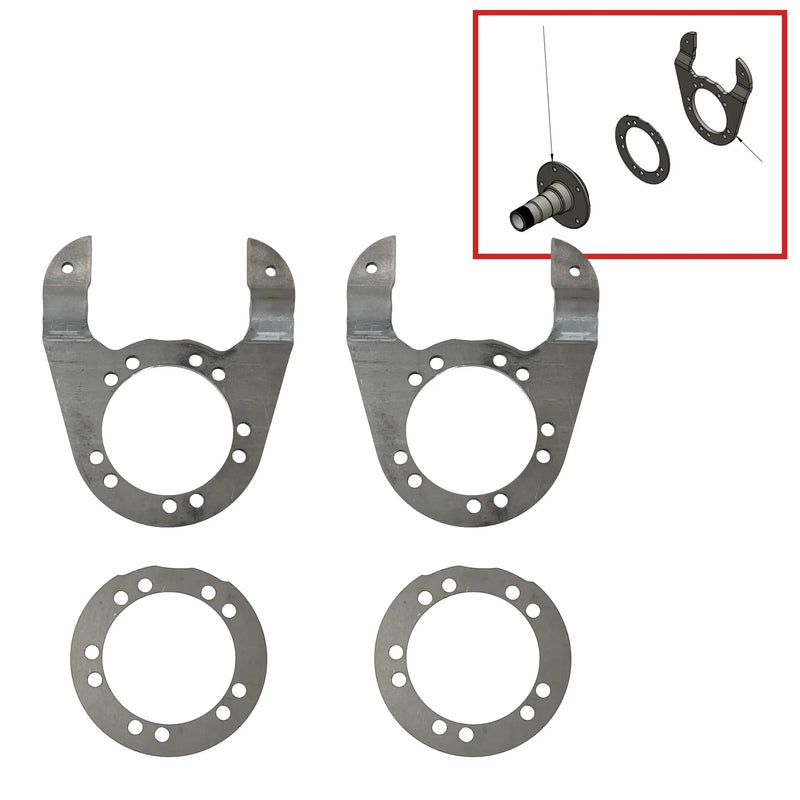 Load image into Gallery viewer, Ford Front Dana 60 Disc Brake Bracket Pair
