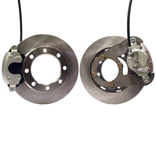 14 Bolt Disc Brake Conversion Kit (C&C Axle & Hubs While Using A Single Rear Wheel)