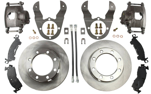 14 Bolt Disc Brake Conversion Kit (C&C Axle & Hubs While Using A Single Rear Wheel)