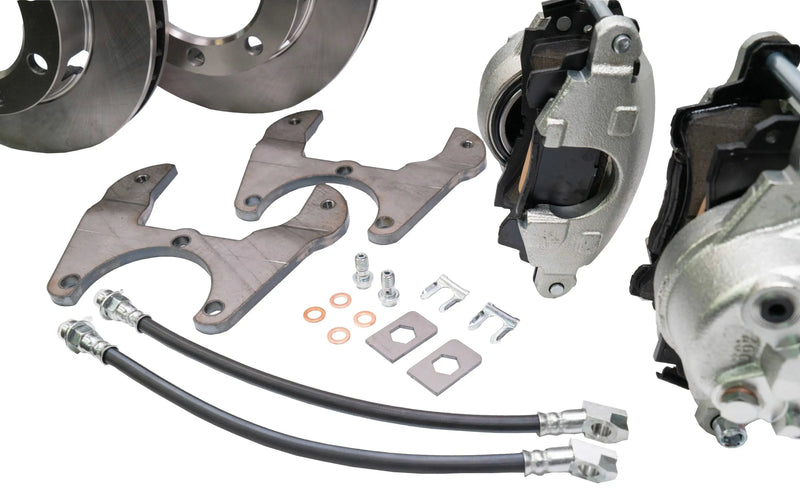 Load image into Gallery viewer, 14 Bolt Disc Brake Conversion Kit (SRW w/ C&amp;C Hubs)
