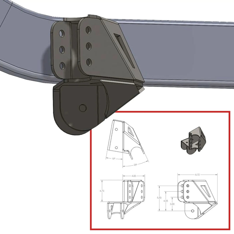 Load image into Gallery viewer, Dual Mount Adjustable 4 Link Brackets
