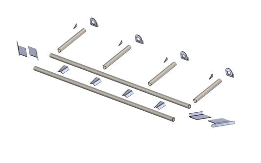 DIY Rock Sliders 72"