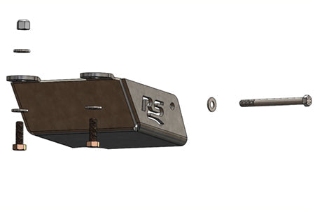 Load image into Gallery viewer, Ruffstuff Steering Box Skid Plate For Jeep TJ
