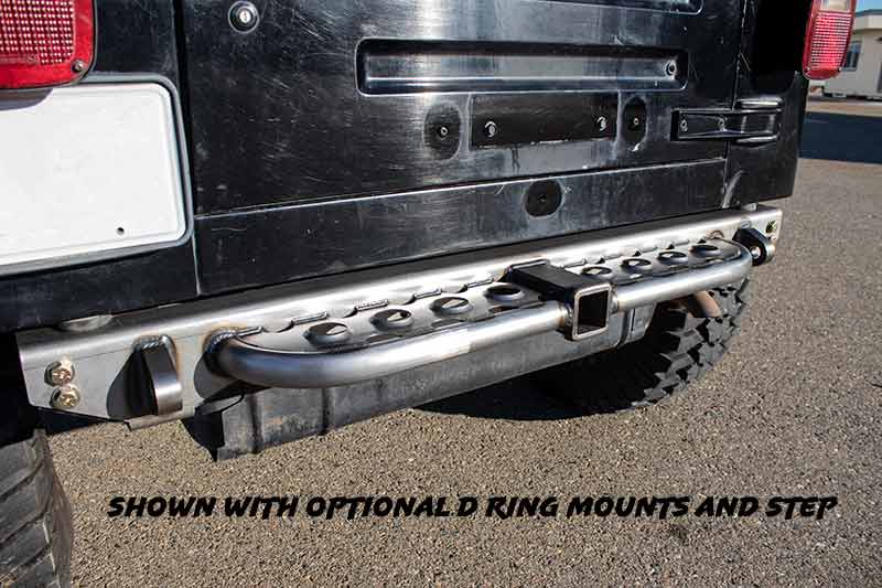 Load image into Gallery viewer, Ruffstuff Rear Overlay Bumper For Jeep TJ/LJ/YJ

