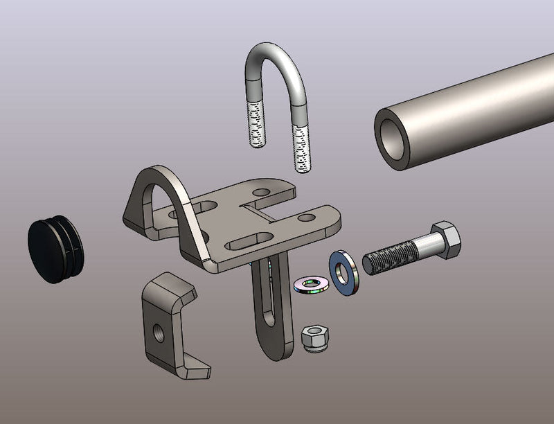 Load image into Gallery viewer, Low Profile Overland Bed Bars - (No Tubing)
