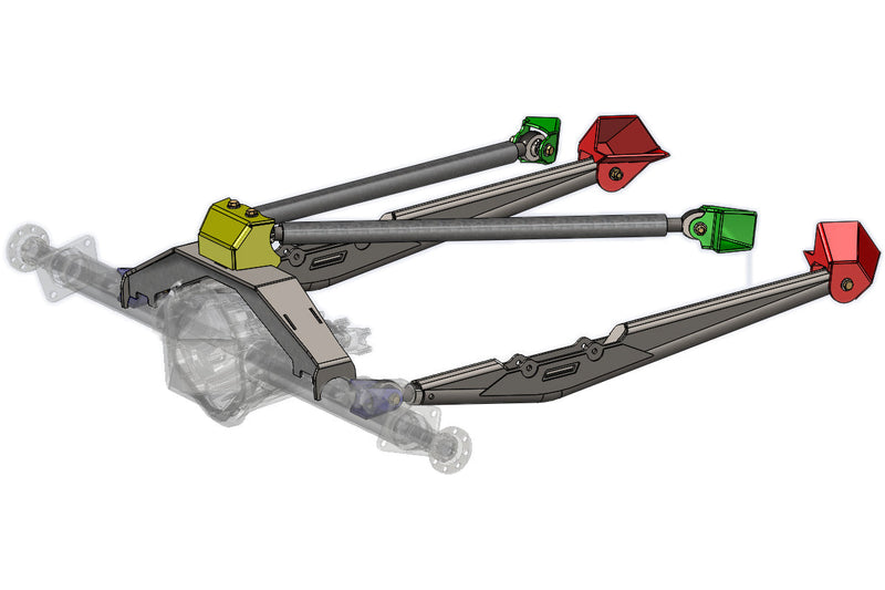 Load image into Gallery viewer, Trailing Arm 4 Link Kit
