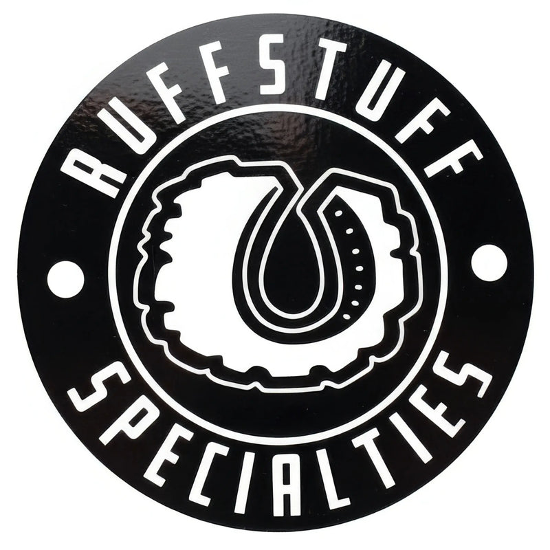 Load image into Gallery viewer, Ruffstuff Logo Round Sticker

