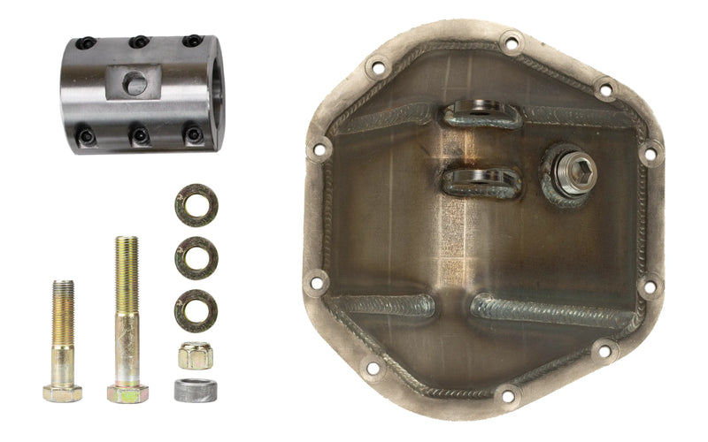 Load image into Gallery viewer, Dana 44 Differential Cover Steering Stabilizer Relocation For Jeep JK
