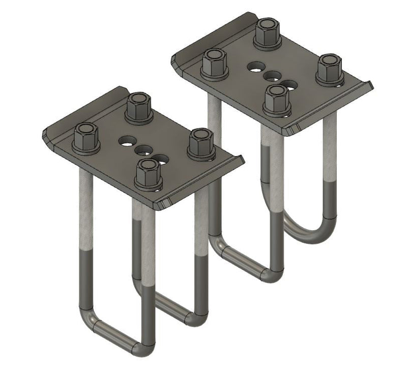 Load image into Gallery viewer, Toyota 84-85 Front Axle U-Bolt Flip Kit
