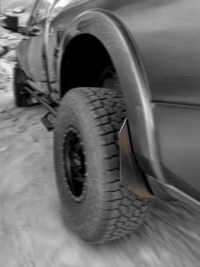 Load image into Gallery viewer, 2009-2024 Dodge RAM TriXpoly Micro Splash Guards
