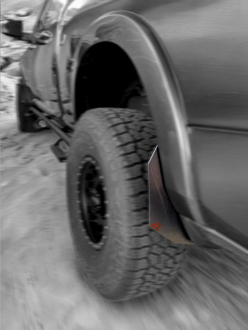 Load image into Gallery viewer, 2009-2024 Dodge RAM TriXpoly Micro Splash Guards
