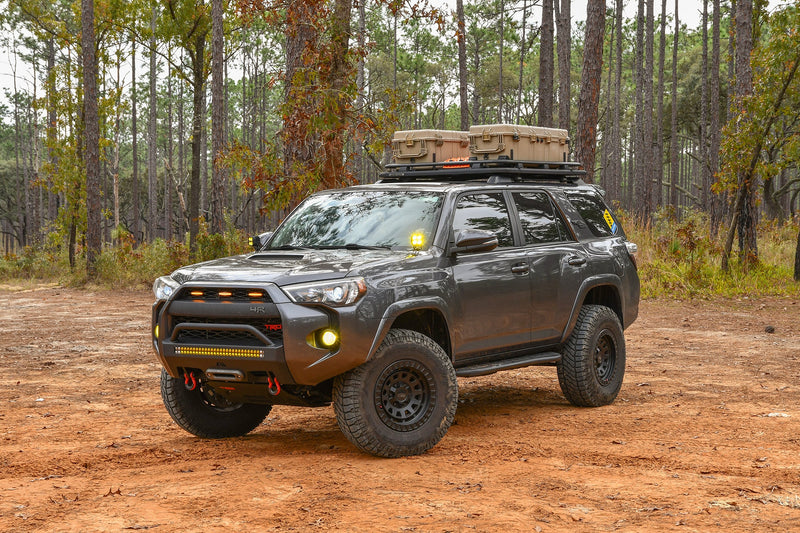 Load image into Gallery viewer, Overland Sector Venture 17x9 -12 5x114.3/5x127mm 71.5mm Satin Black
