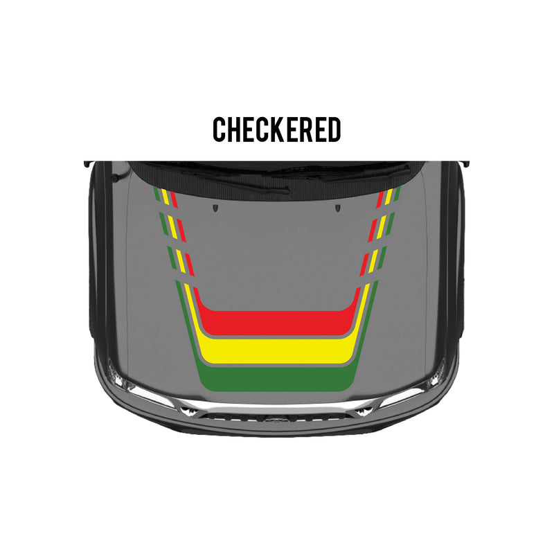 Load image into Gallery viewer, 2001-04 Tacoma Checkered Stripe Kit
