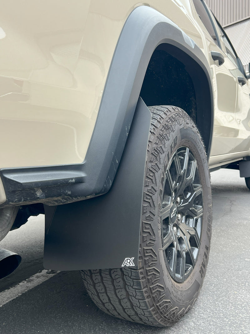 Load image into Gallery viewer, 2023+ Chevy Colorado ZR2/Trailboss TriXPoly Mudflaps
